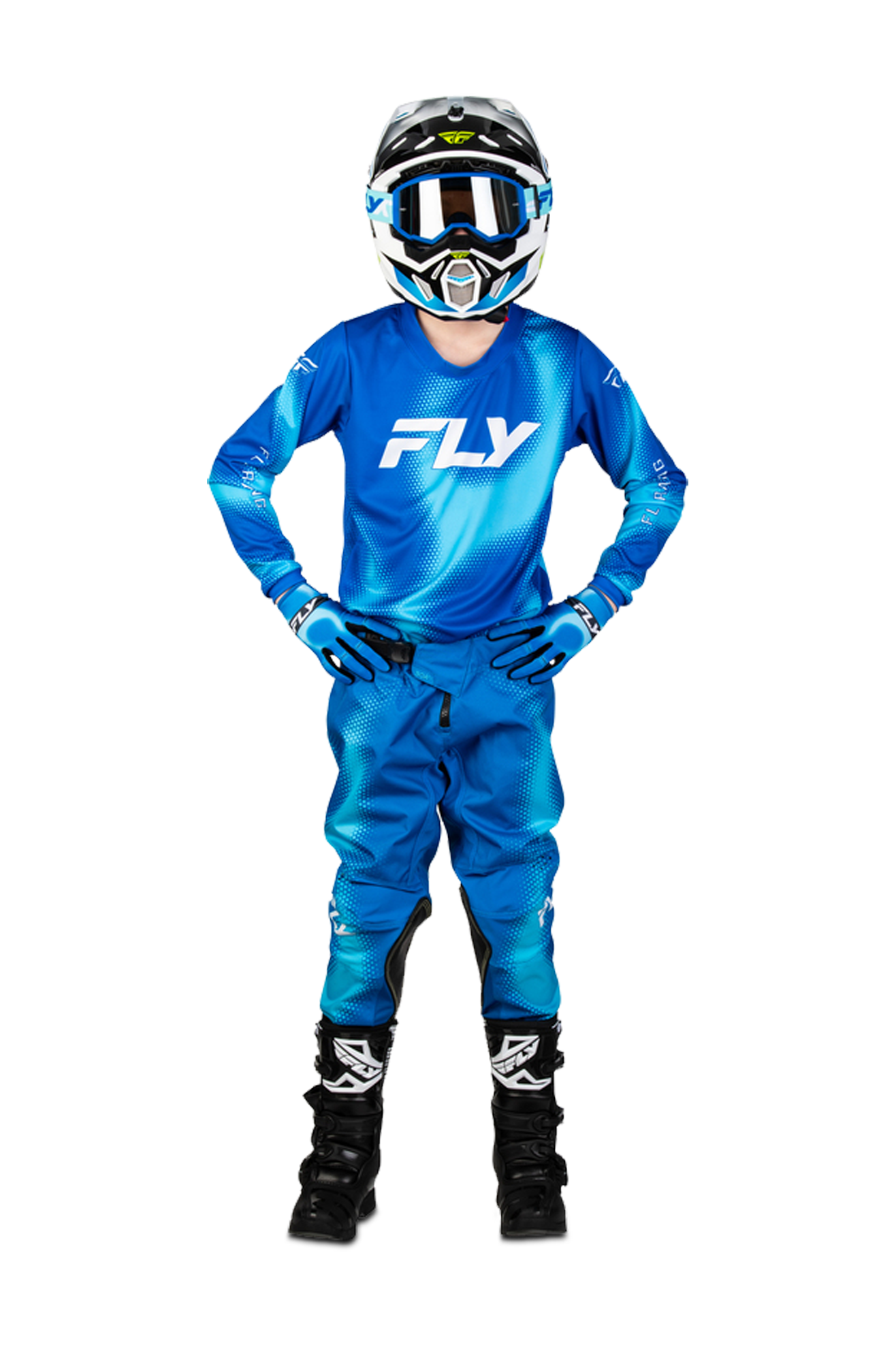 MX Püksid FLY Racing Kinetic Torch Noorte