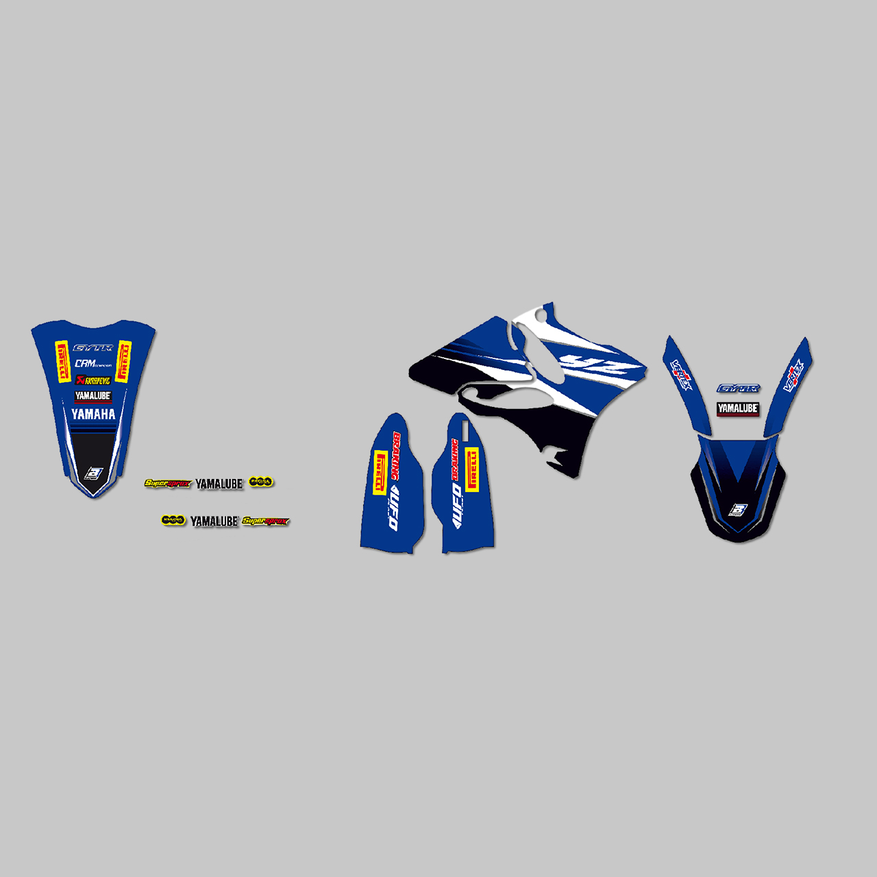 Kit de Adhesivos Blackbird Replica Factory Racing 2017