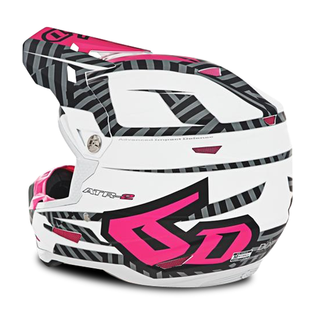 Crosshelm Kinderen 6D ATR-2Y Havoc Neon