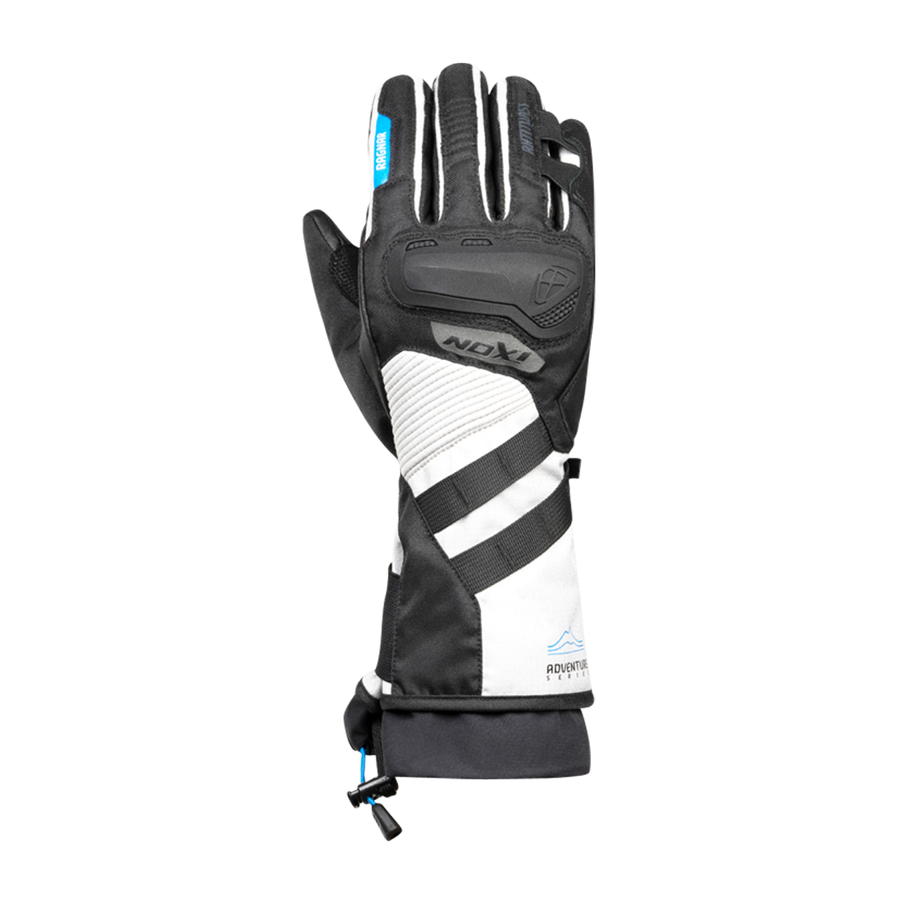 RęKawice Motocyklowe Ixon Pro Ragnar Czarny/Szary/Niebieskil-image