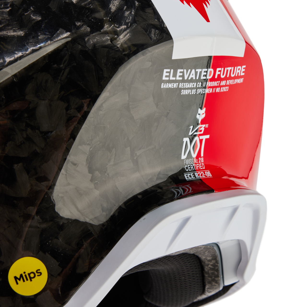 Casco de Cross FOX V3 RS Optical