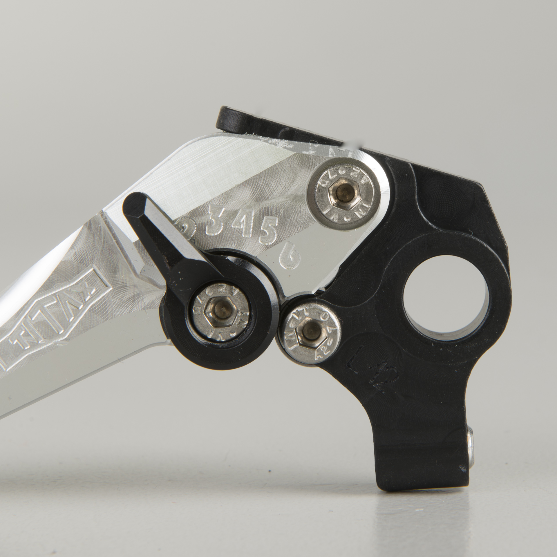 Titax EVO Clutch Lever Long Silver-Black