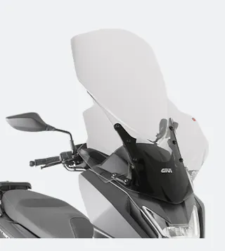 Givi Scooter Stytown 125 Transparent Vindskærm