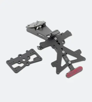 Kennzeichenhalter-Set Rizoma Fox Schwarz