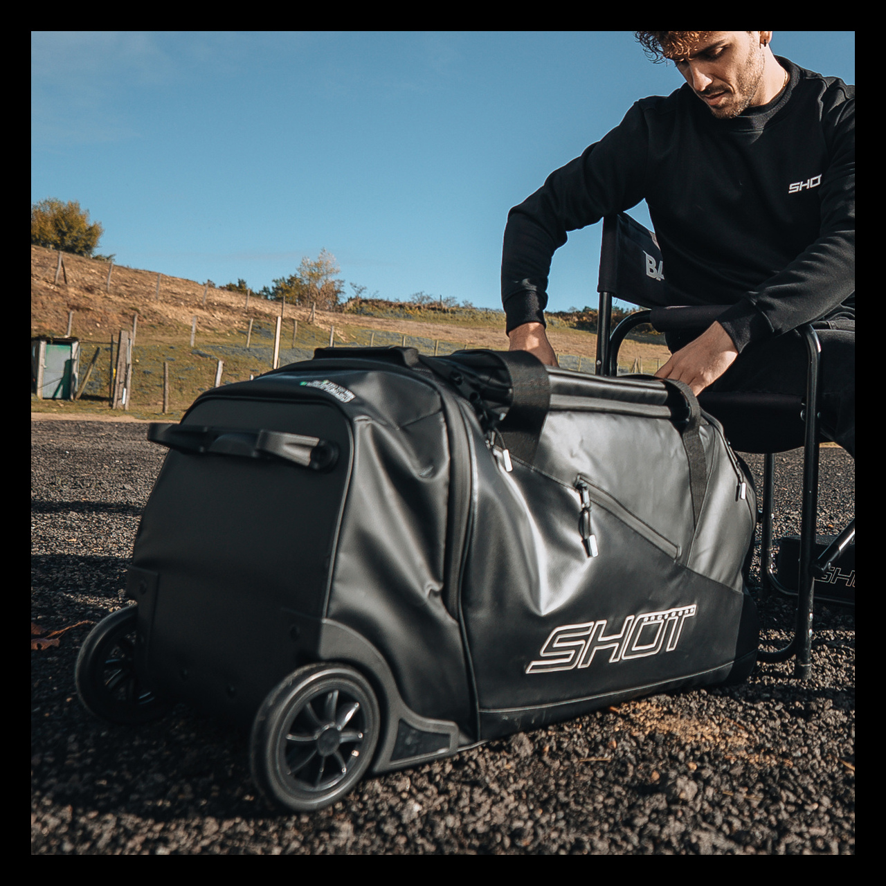 Shot Race Gear Climatic 2.0 Travel Sports Bag