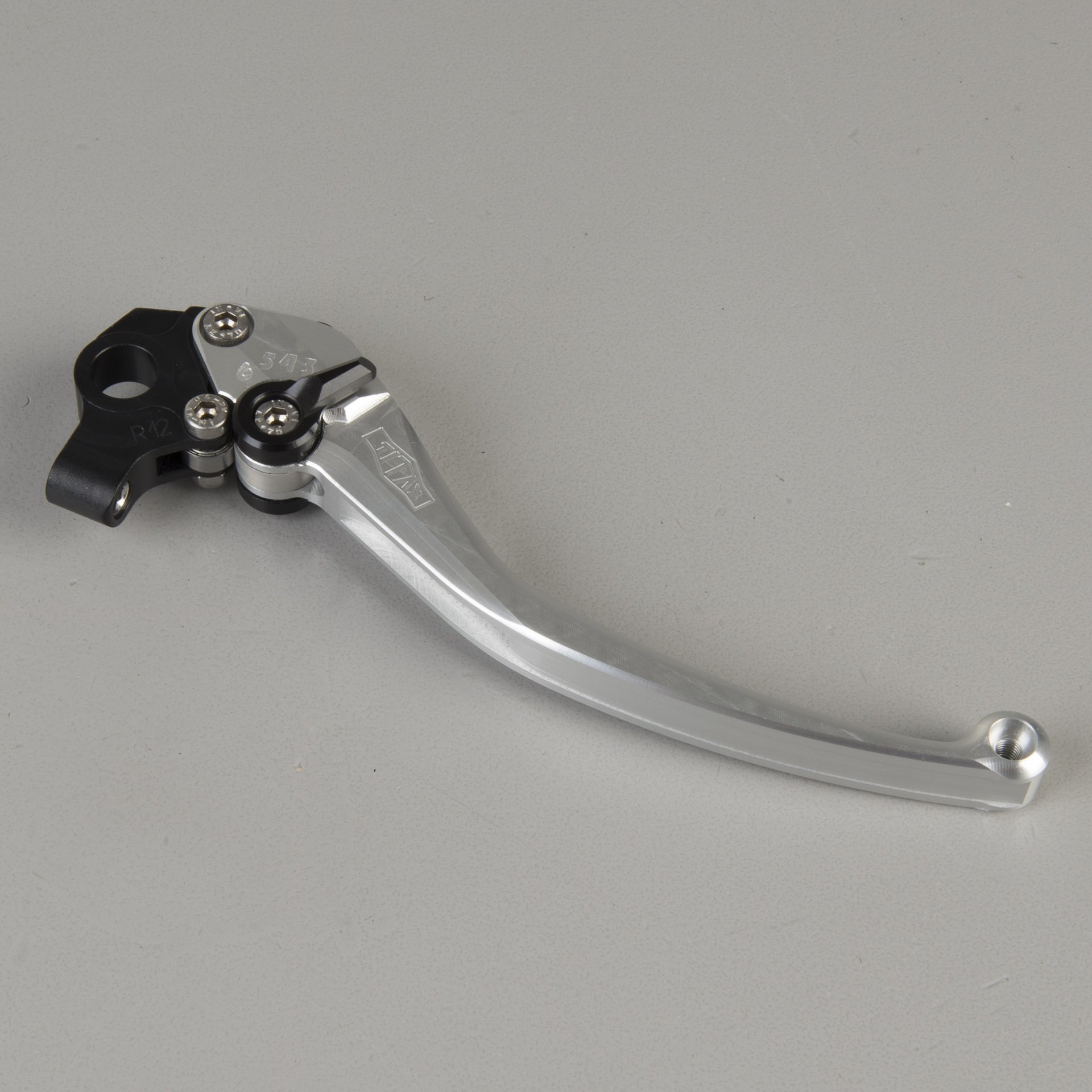 Titax EVO Brake Lever Long Silver-Black