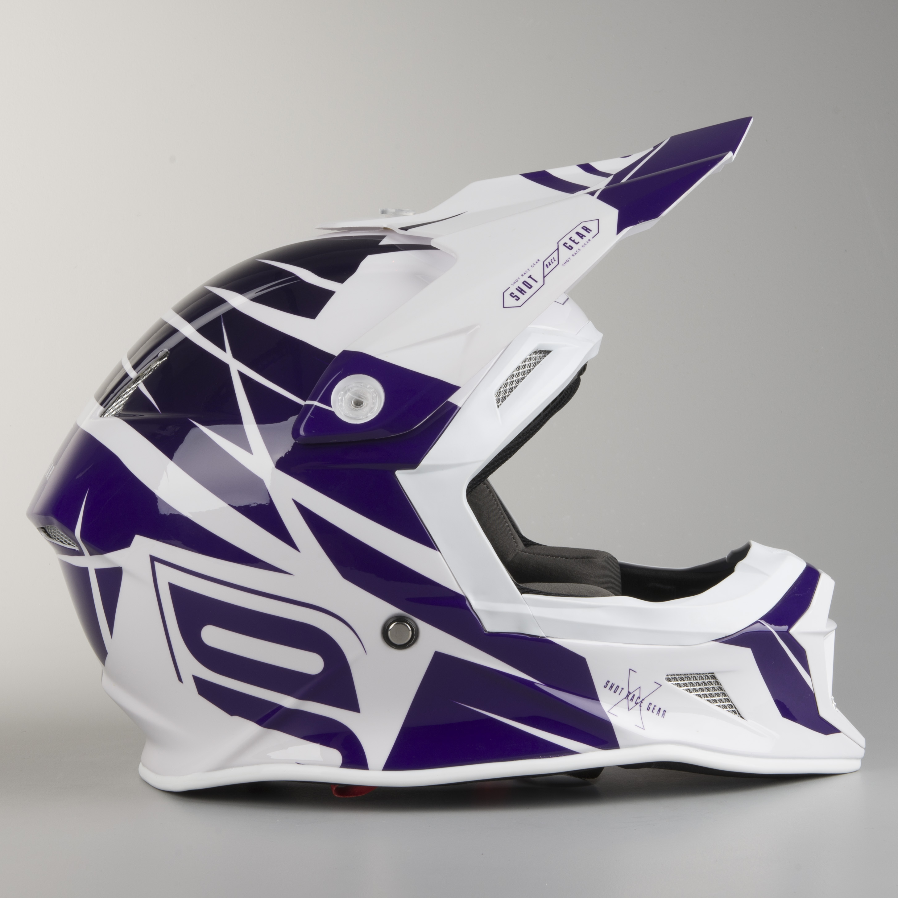 Casco Cross Shot Striker Exod Viola - Adesso 55% di risparmio - xlmoto.it