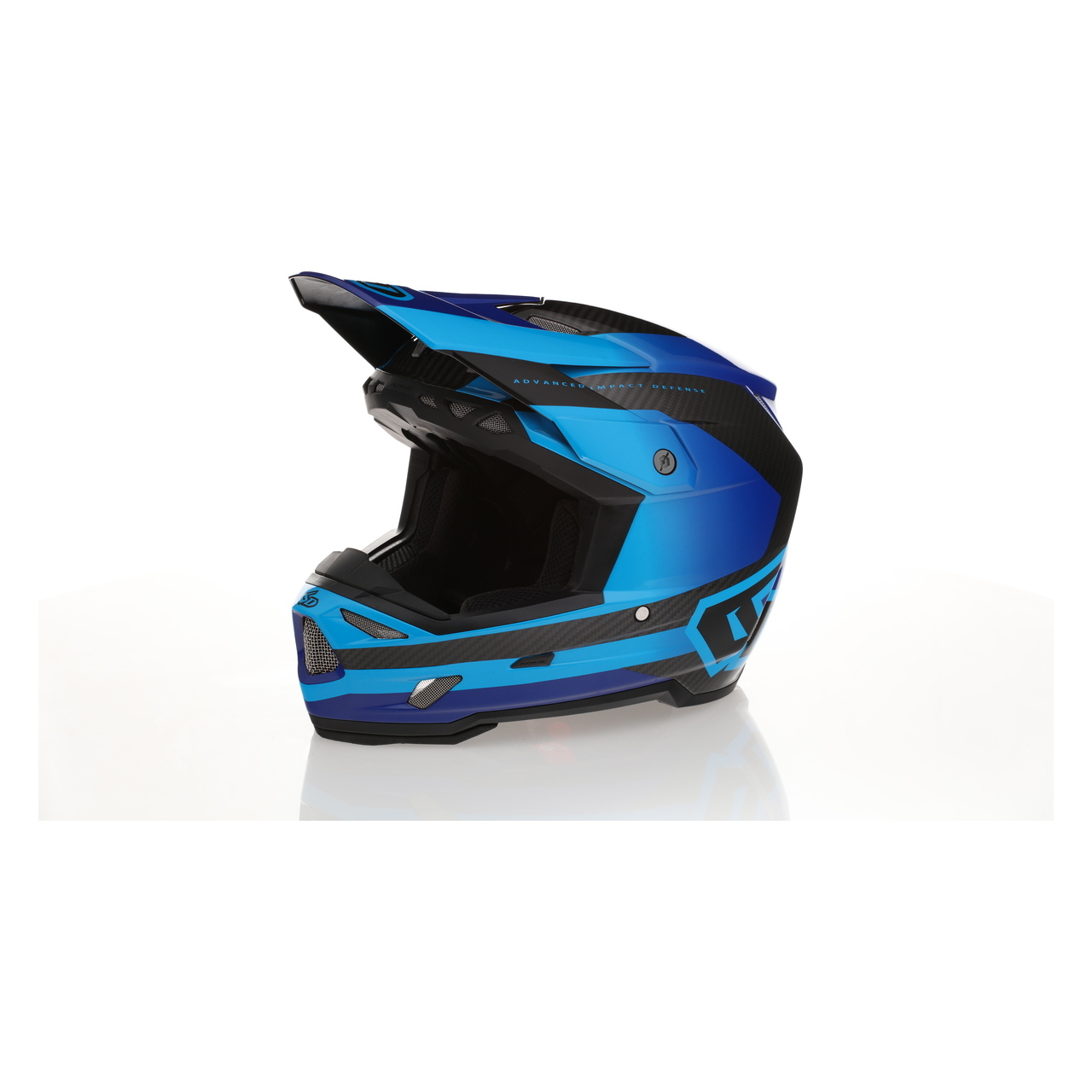 Casco MX 6D ATR-3 Pure FIM