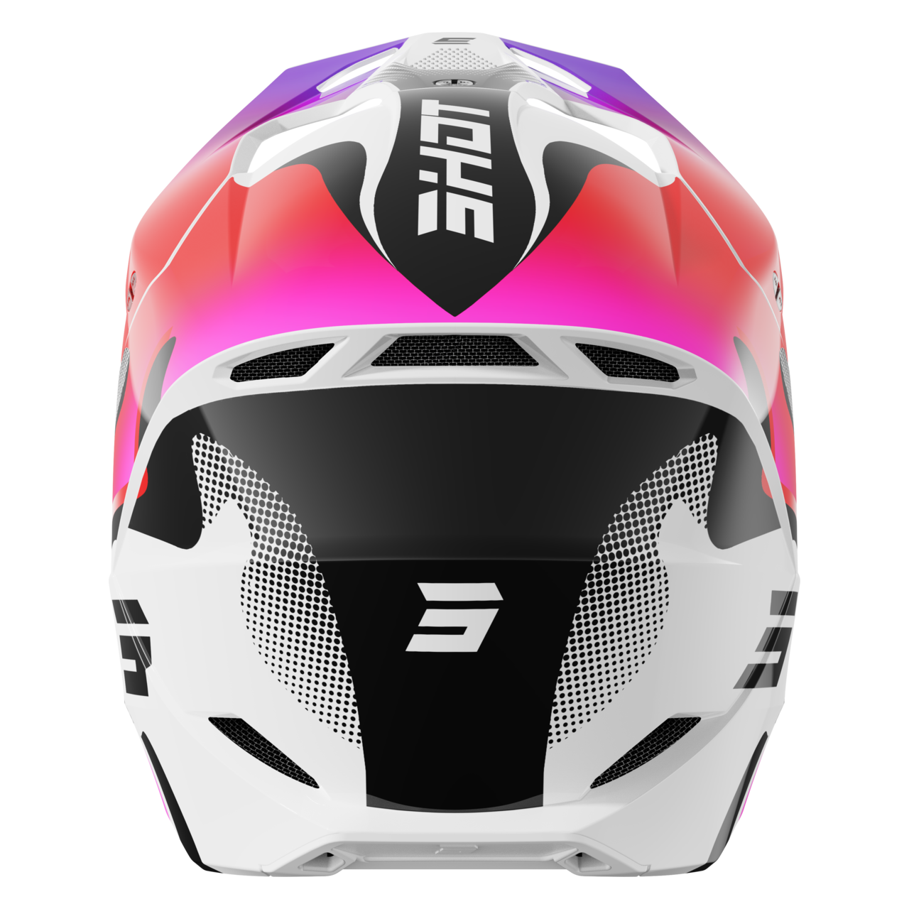 Crosshelm Shot Race Gear Furious Zebra 27