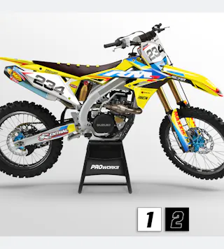 Комплект Стикери Suzuki S-Racy