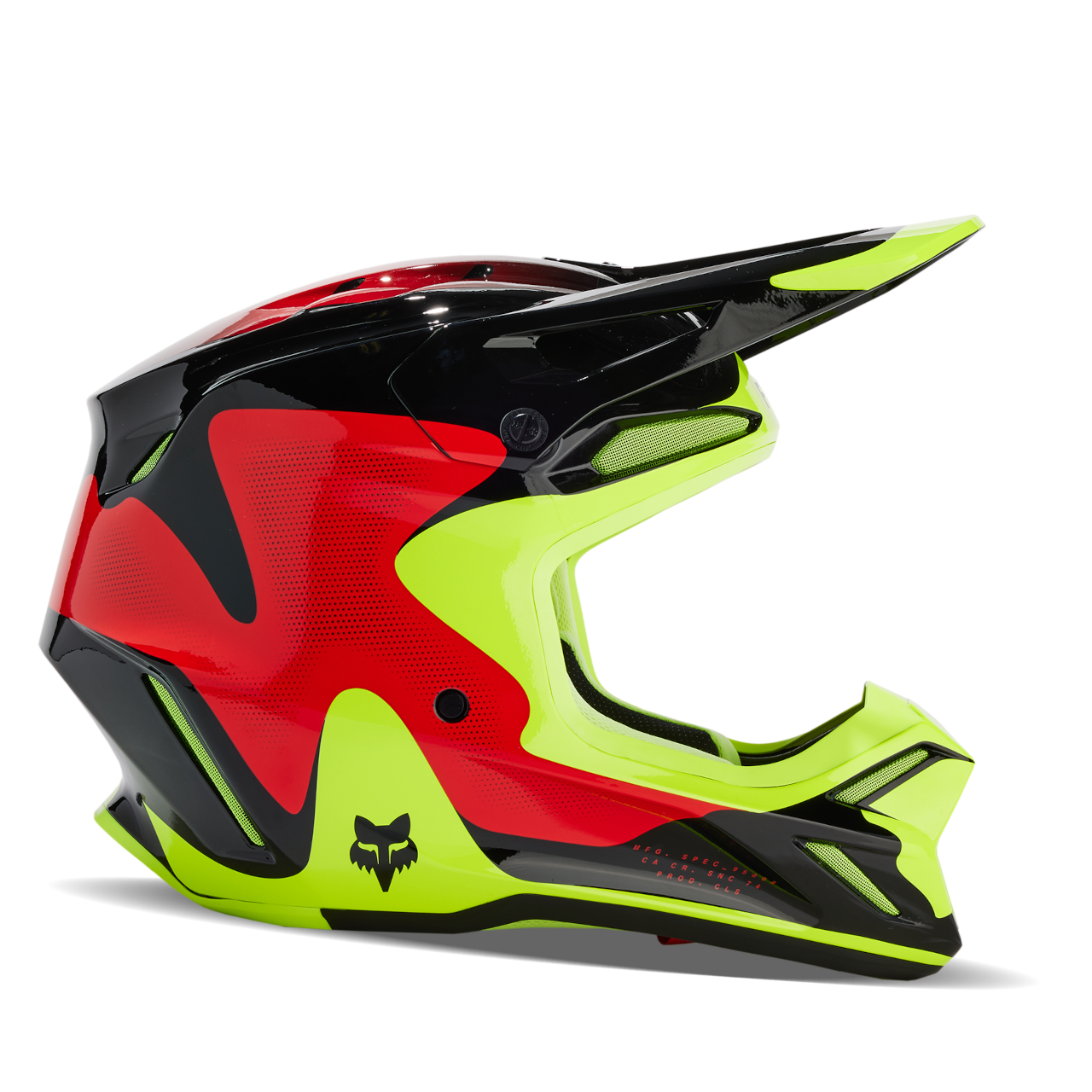 Cască Motocross FOX V3 Revise