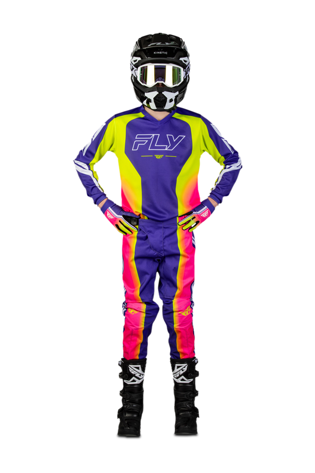 Crossbukser FLY Racing F-16 Raze Junior