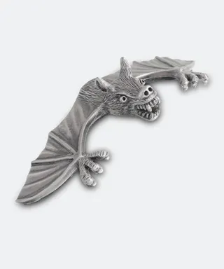 CustomAcces Bat Headlight Ornament Chrome