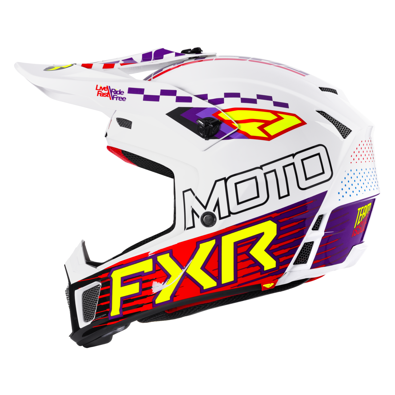 Casco MX FXR Clutch Race Div 26