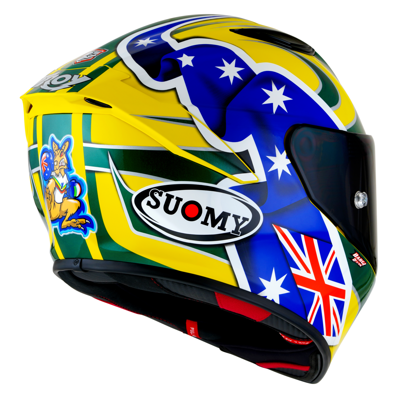 Casco Integral Suomy Track-1 Troy Bayliss Replica 2005