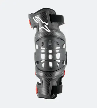 Kniebeschermer Rechts Alpinestars Bionic-10 Zwart-Rood