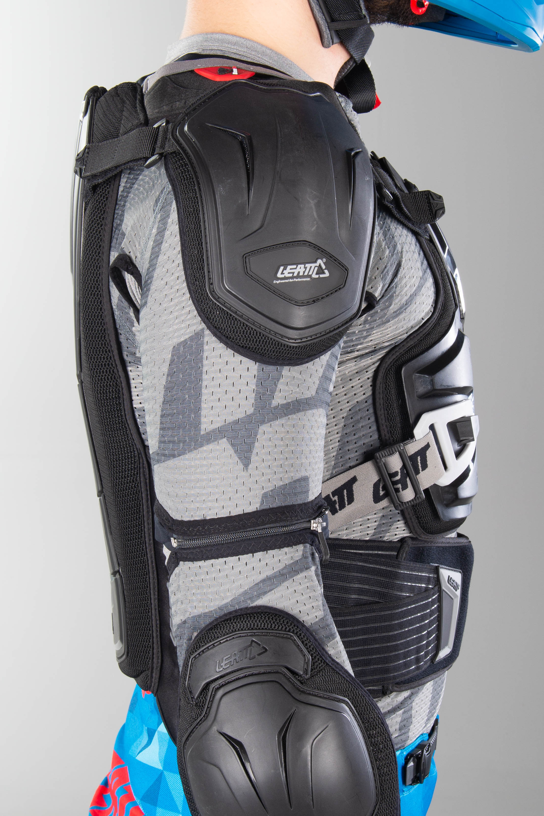 Leatt Adventure Body Protector Black Get 44 off today xlmoto.ie