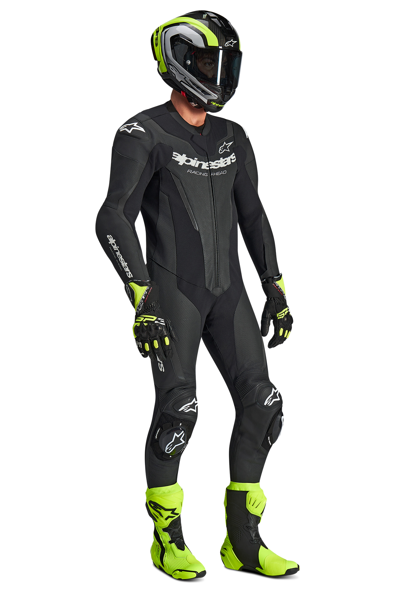 Mono De Cuero Para Moto Alpinestars GP Force V2 1Pc