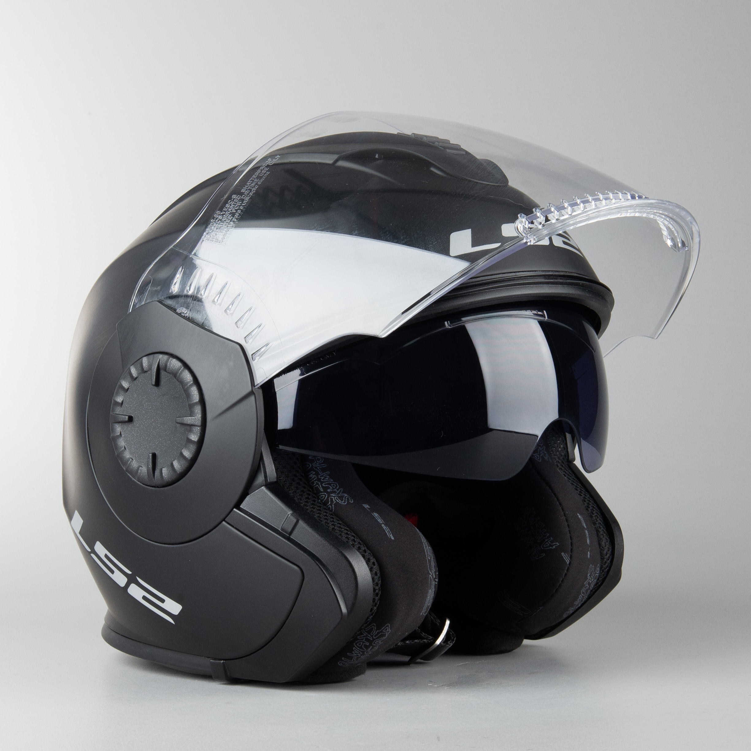 Casco Jet LS2 OF570 Verso Single Mono