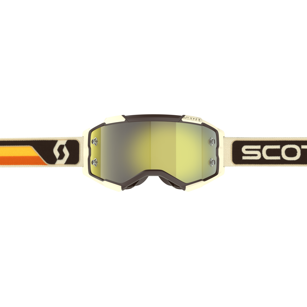 Scott Fury MX Goggles Chrome