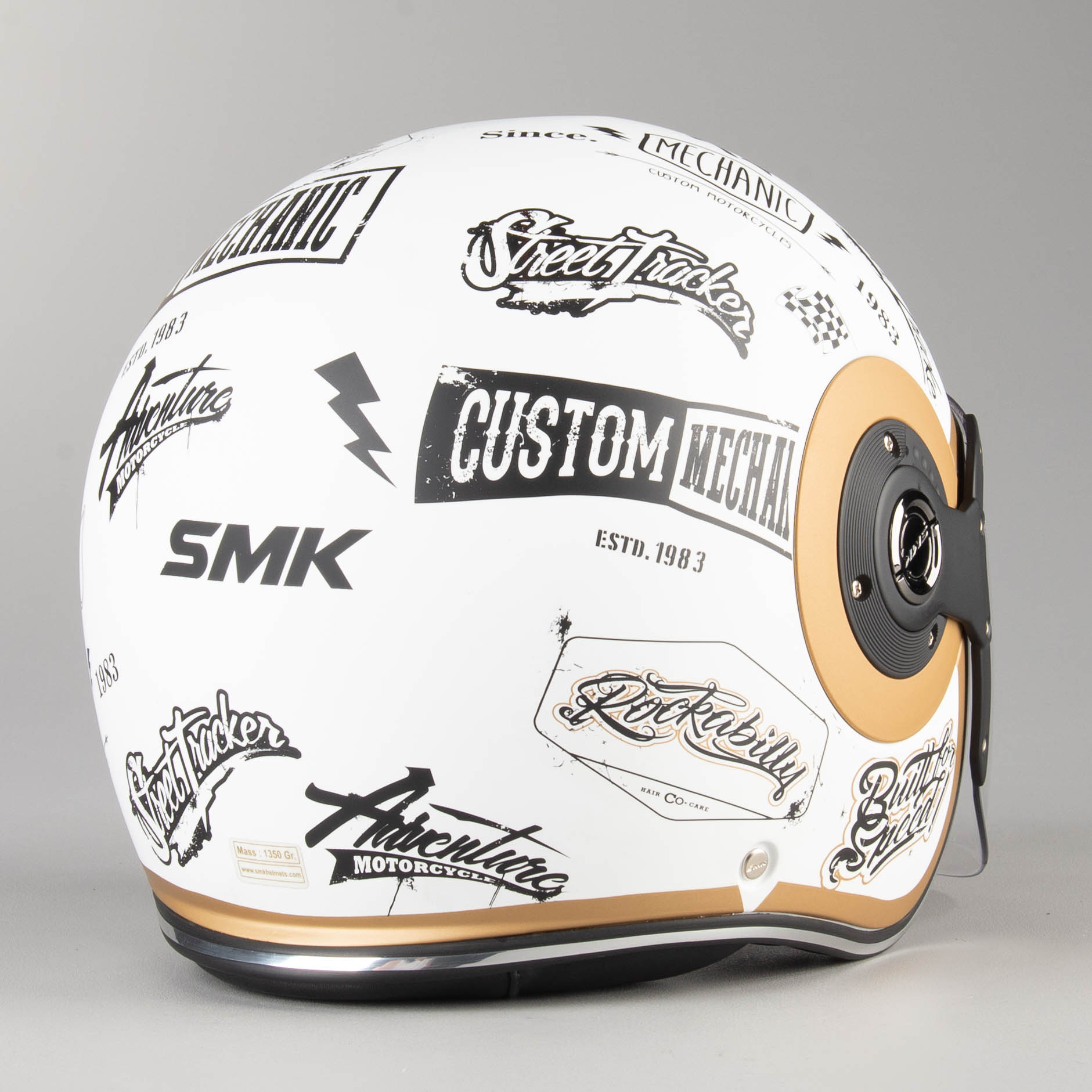 SMK Eldorado Jet Tracker Open Helmet