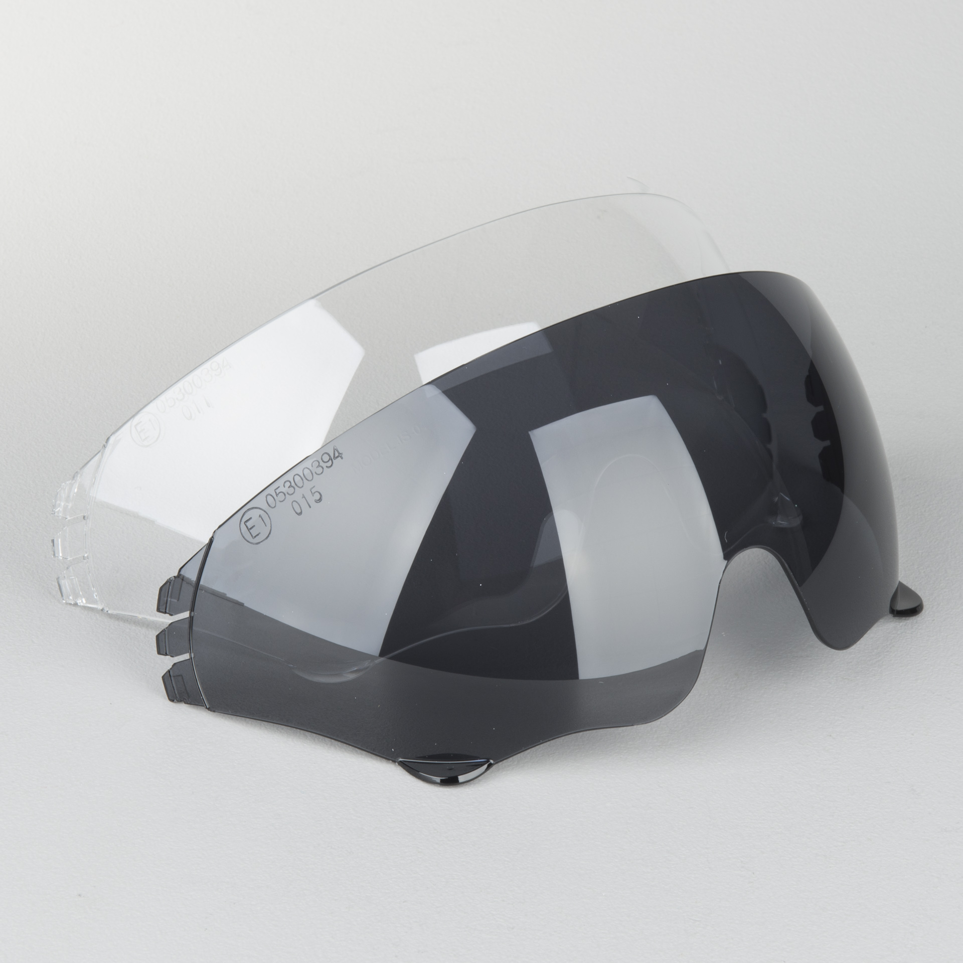 HJC HJ-25 Visier Iridium Silber