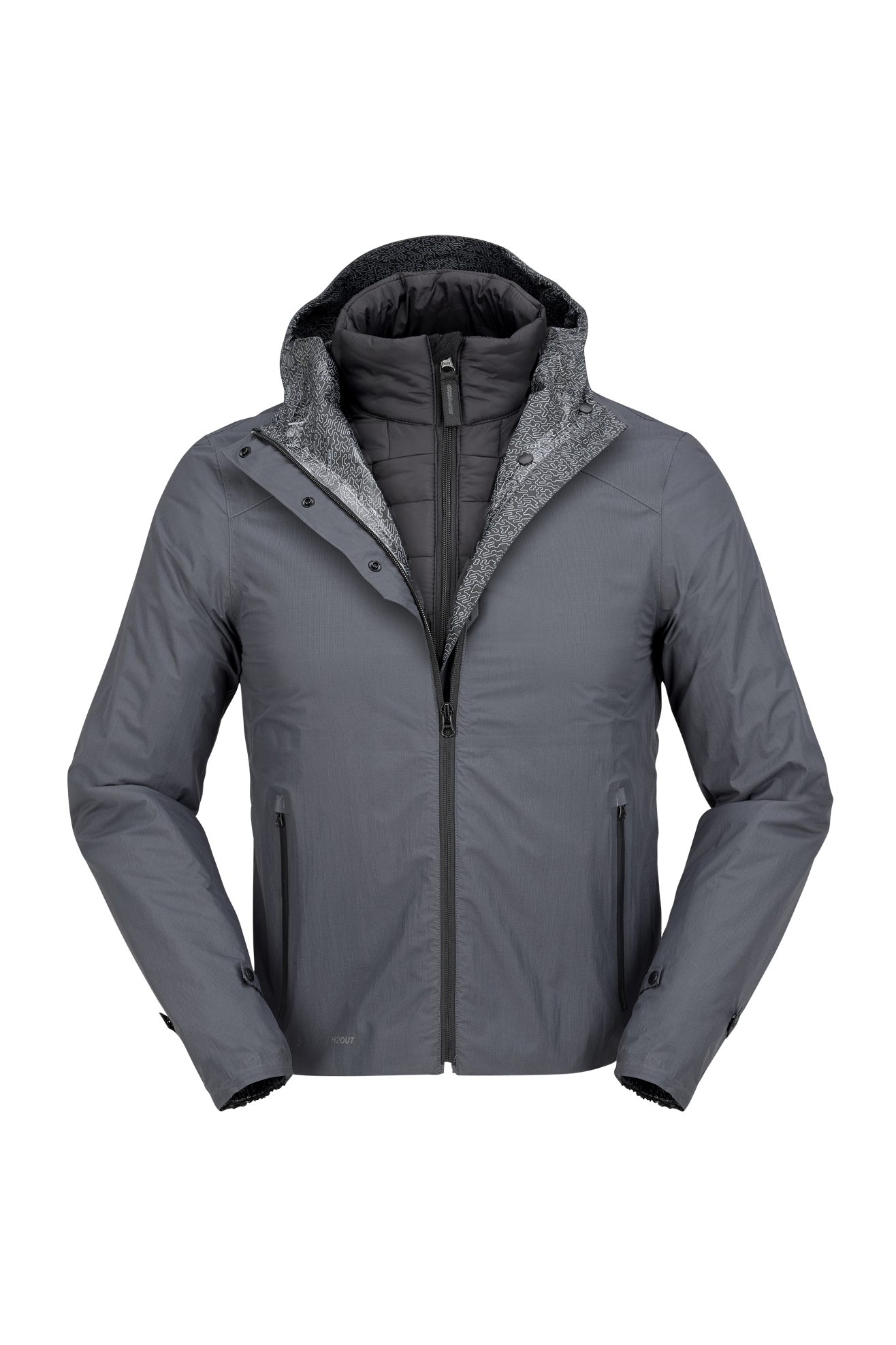 Chaqueta de Lluvia Spidi Hoodie