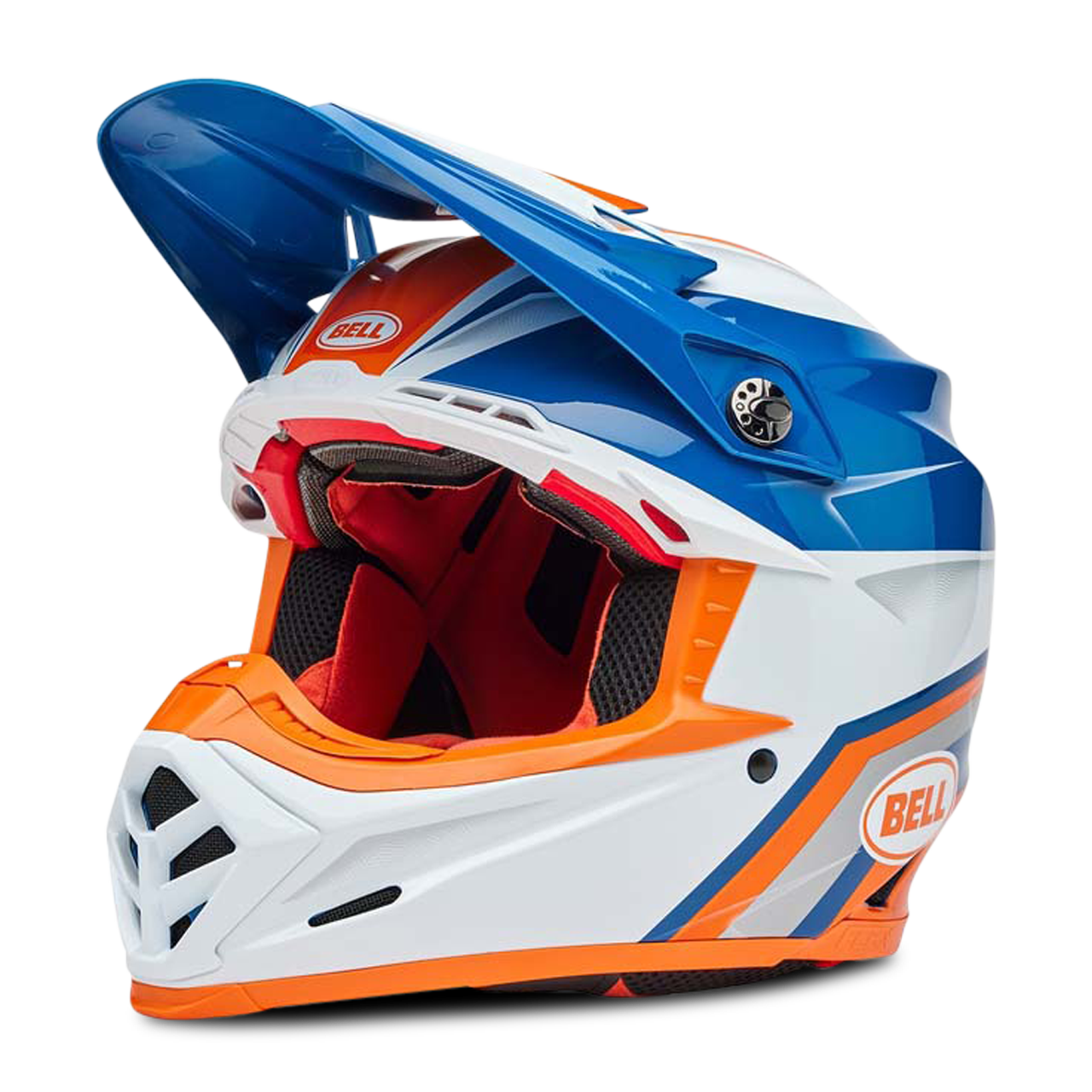 Crosshjelm Bell Moto-9S Flex Oransje