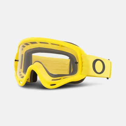 Maschera Cross Oakley O-Frame® Trasparente Moto Giallo - Adesso 32% di  risparmio
