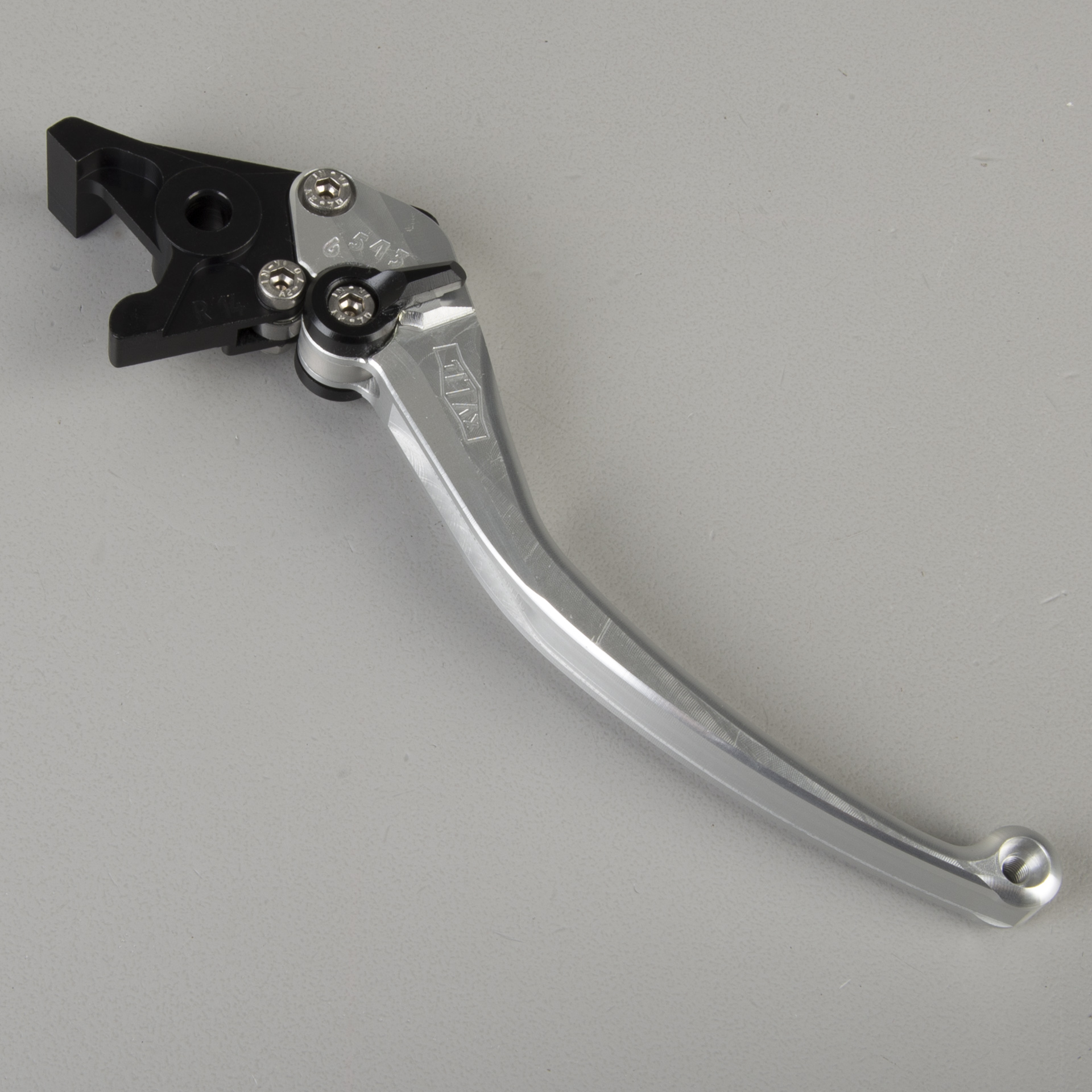 Titax EVO Brake Lever Long Silver-Black