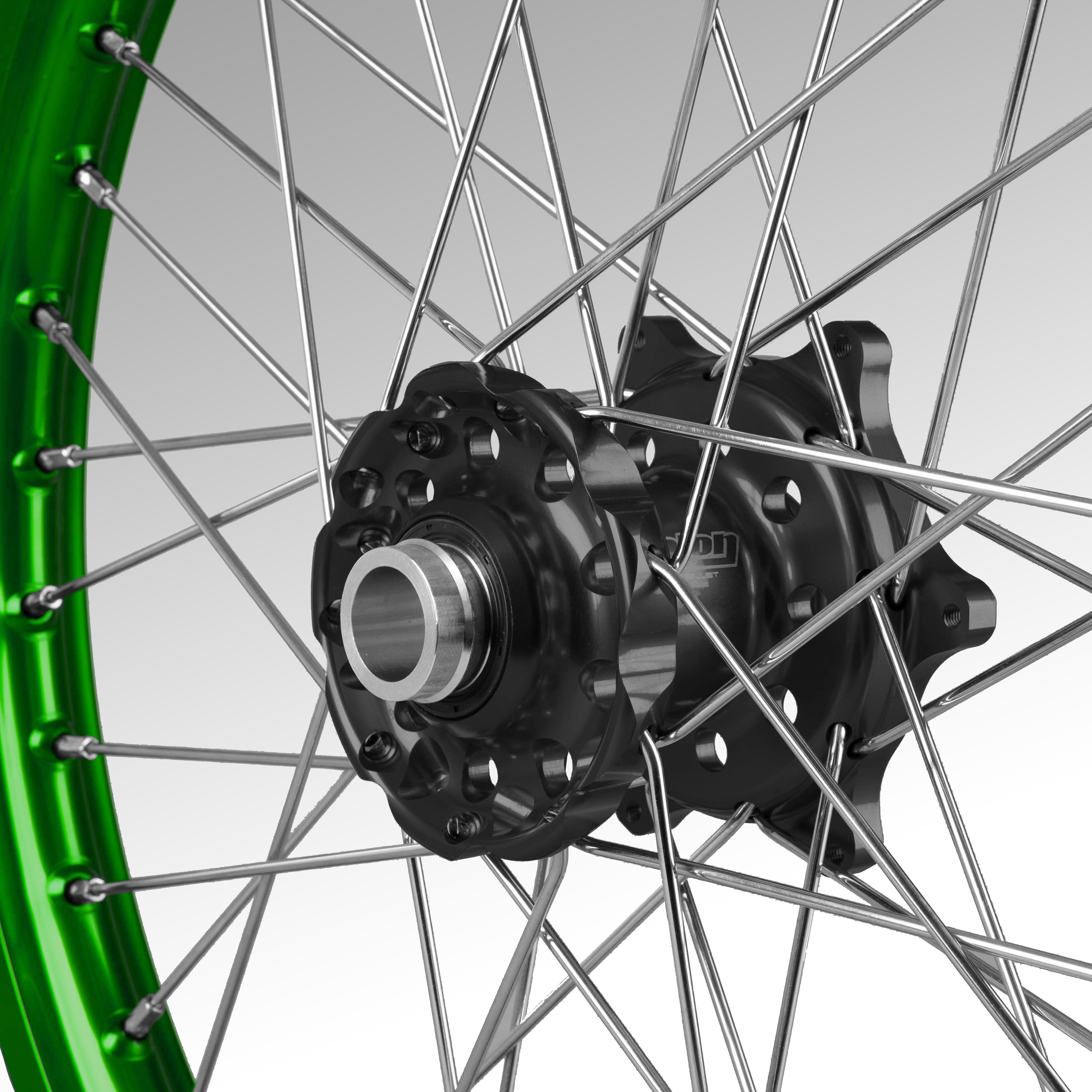 Framhjul Talon Svart-Grønn - Nå 20% Du sparer - 24mx.no