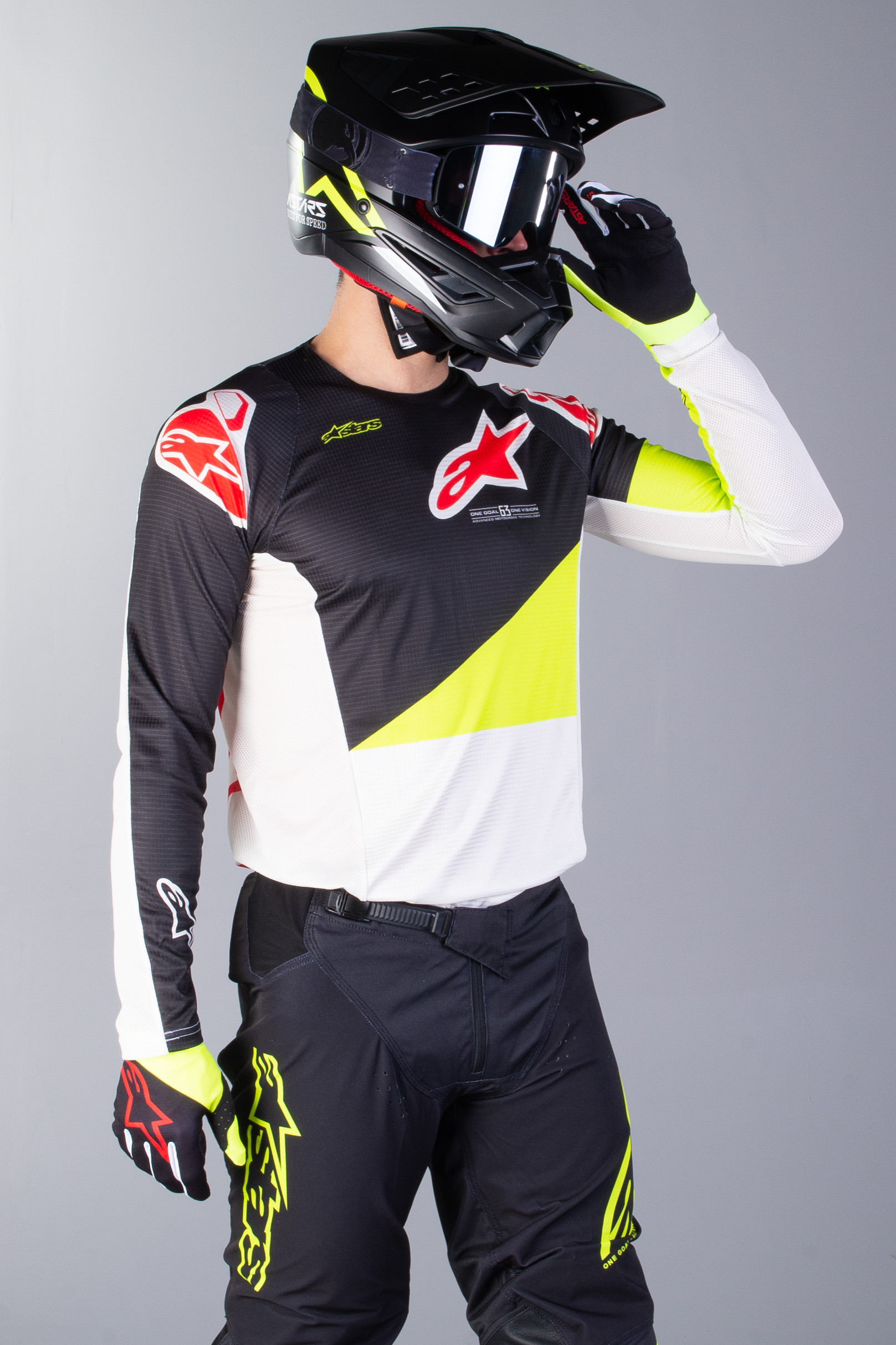 Camiseta de Cross Alpinestars Techstar Factory