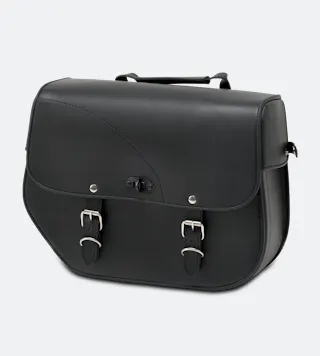Alforge Direito CustomAcces Sant Louis (com Placa Metálica) Preto