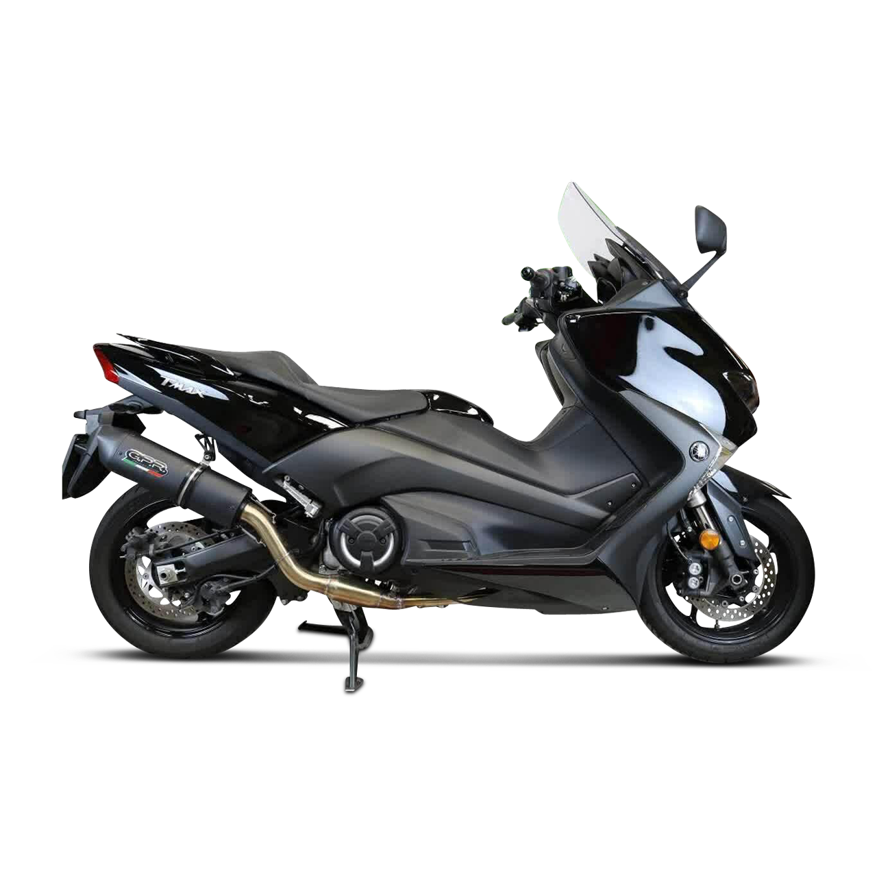 Celotni Izpušni Sistem G.P.R. Skuter Furore Evo4 Nero Matt Black