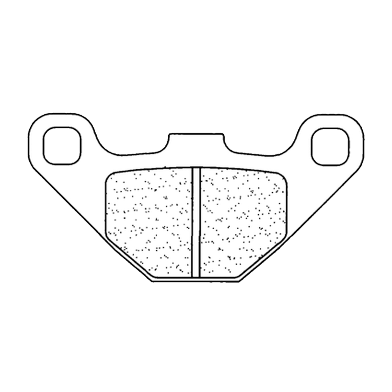 Kočione Pločice CL Brakes Skuter Off-Road Sinterirane Metalne Stražnje