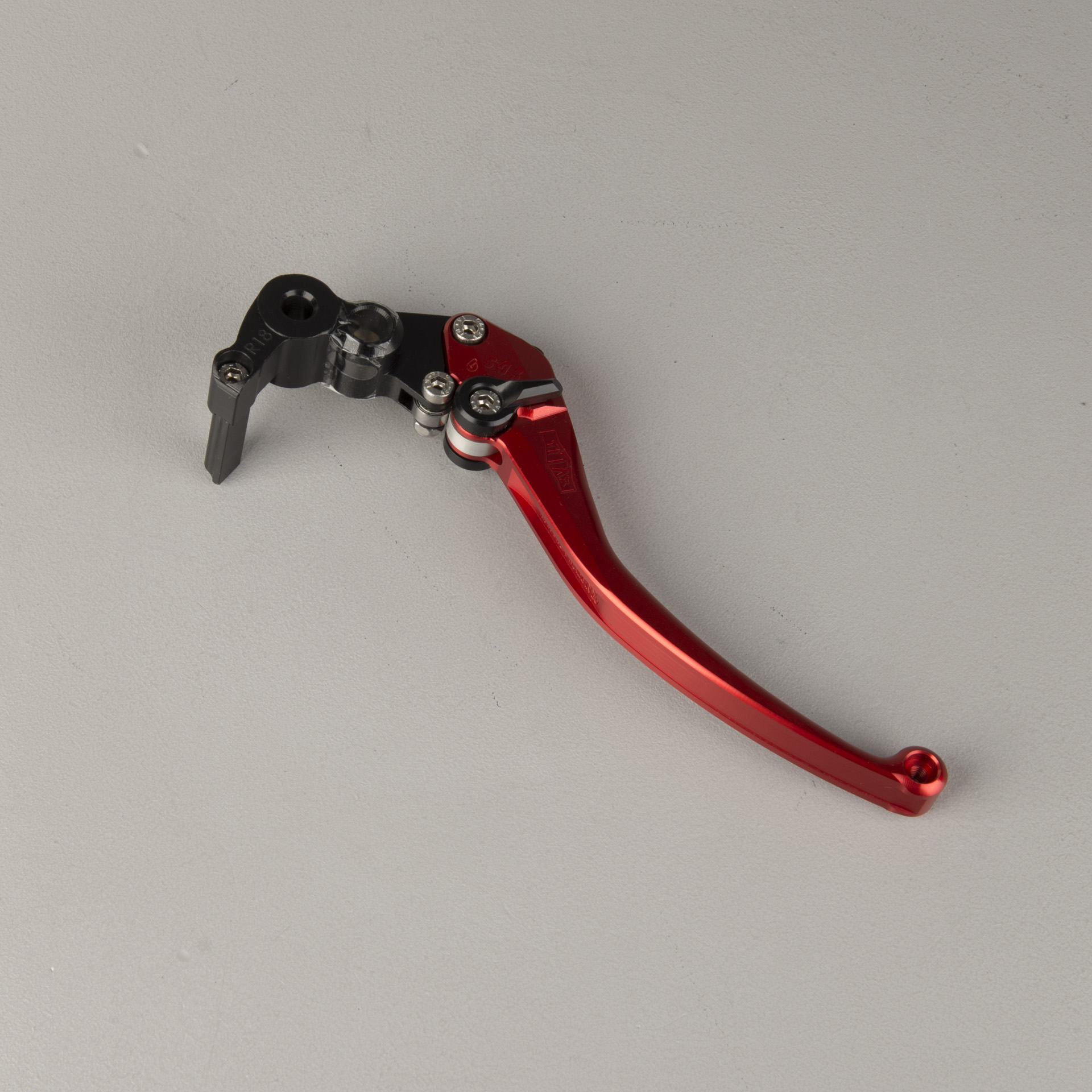 Titax EVO Brake Lever Long Red-Black