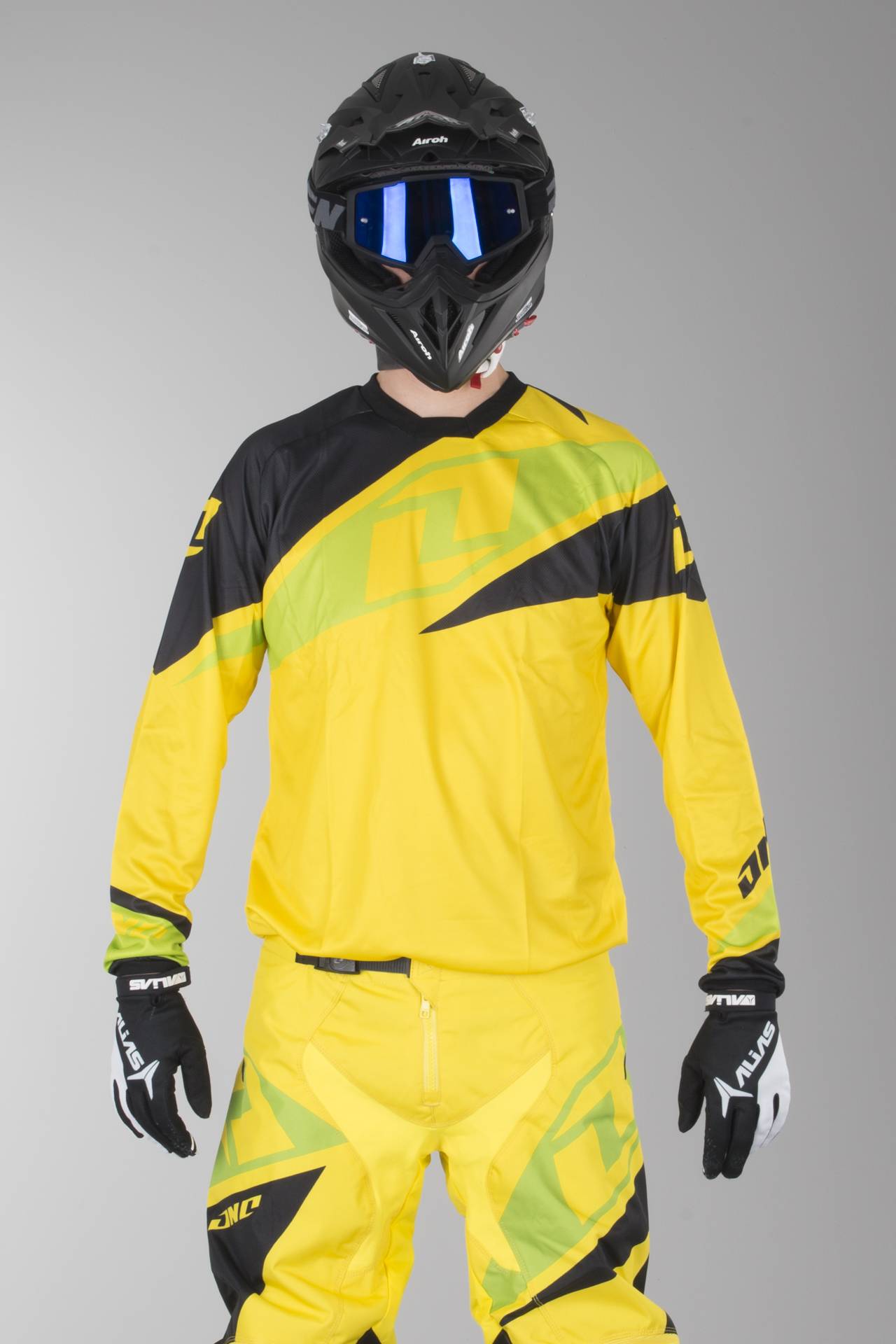 yellow motocross gear