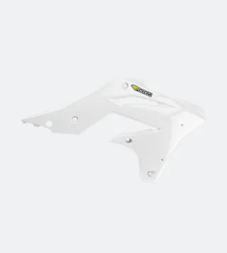 Cycra Powerflow Radiator Shrouds White
