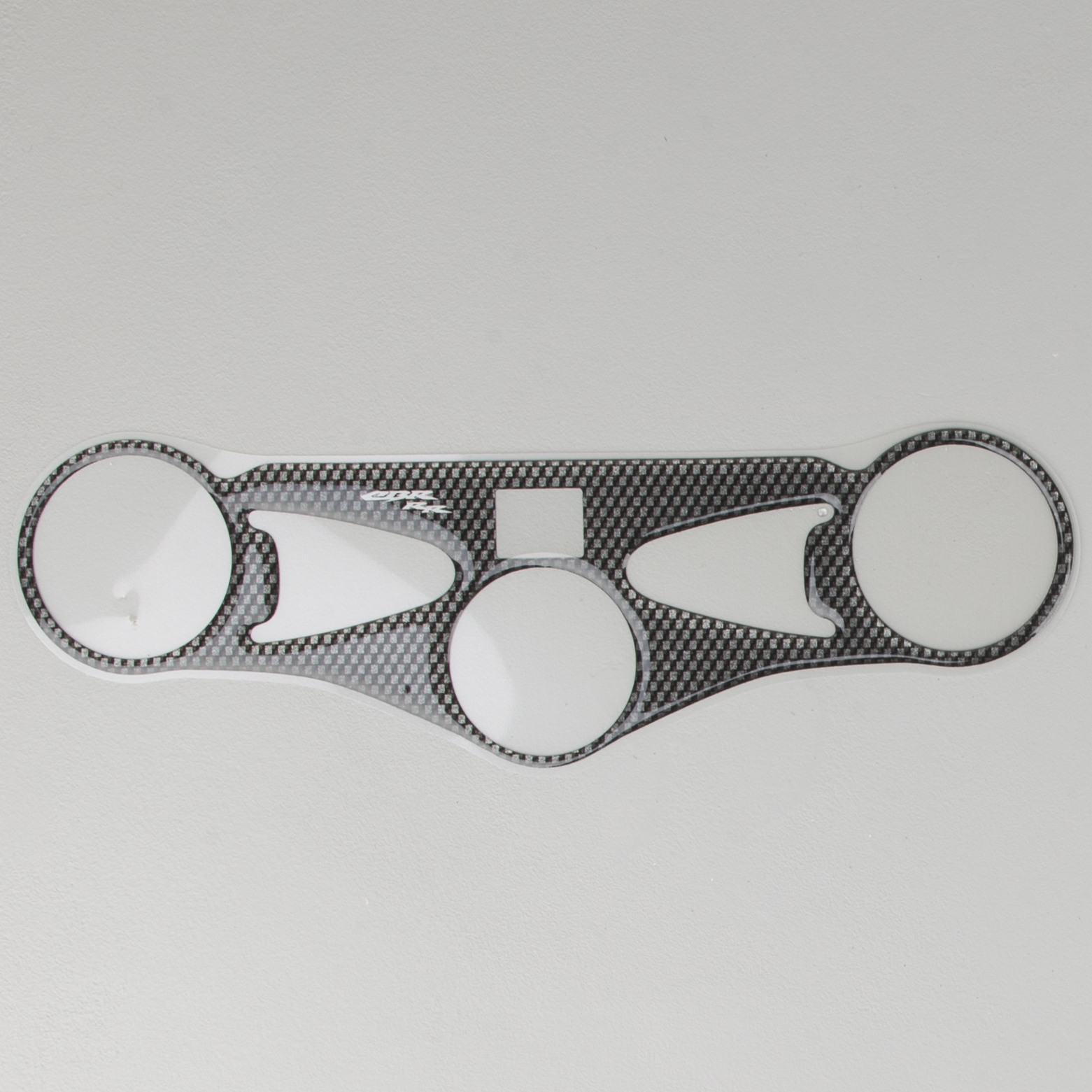 Autocollant Té de Fourche OneDesign Carbon