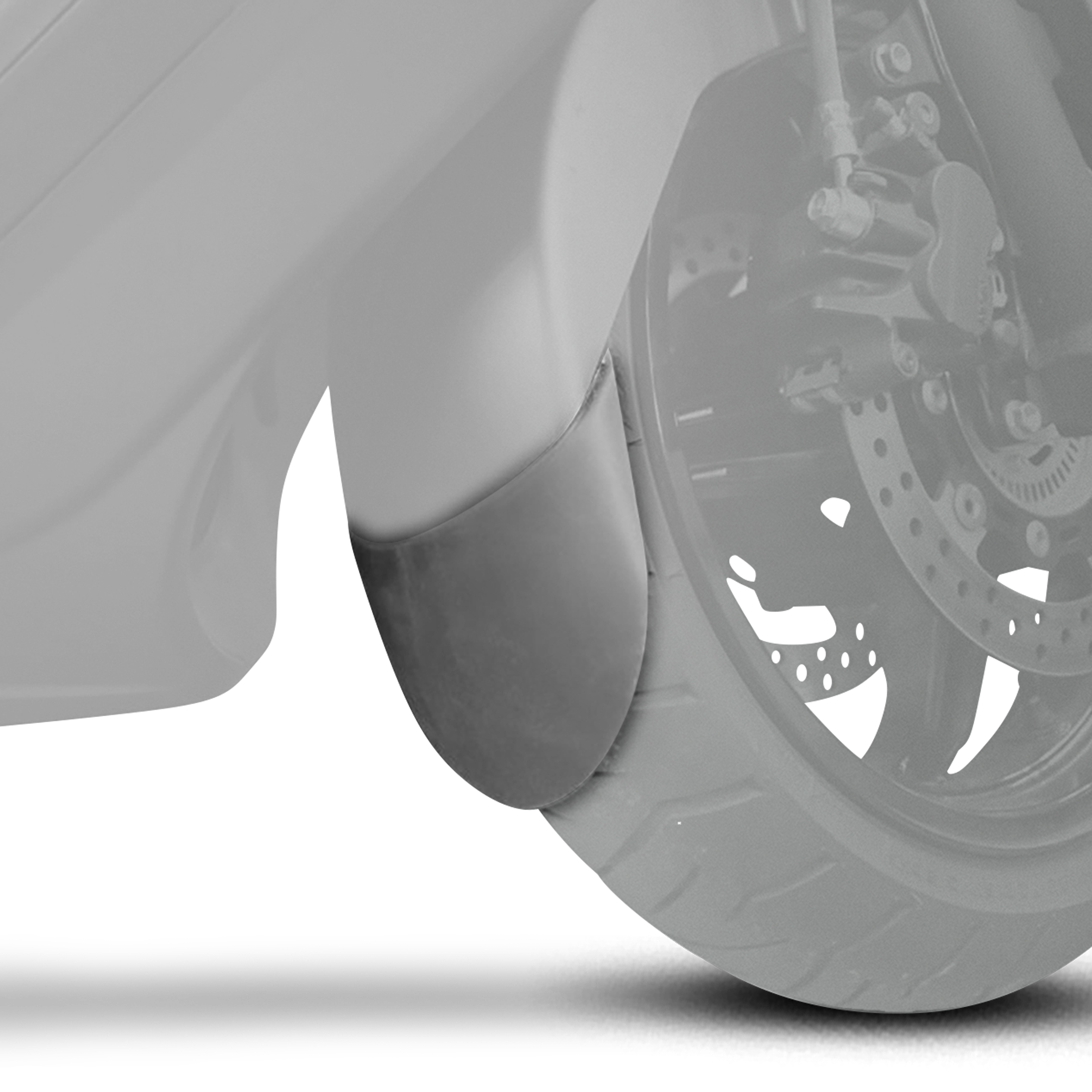 Puig Front Fender Extender Black Best Buy today! xlmoto.ie