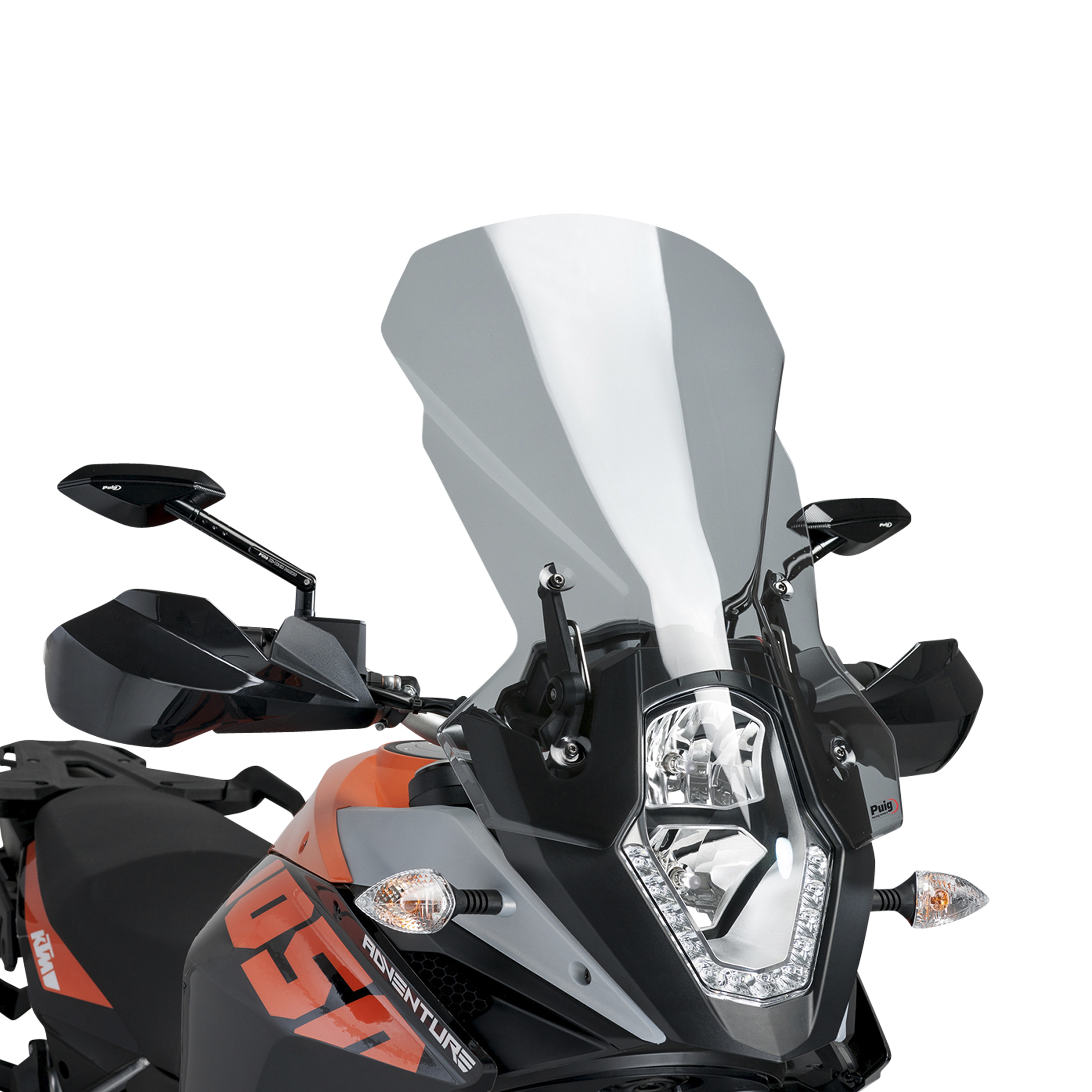 Puig 6483H SCREEN TOURING SMOKE YAMAHA FJR1300AS(13-15) プーチ