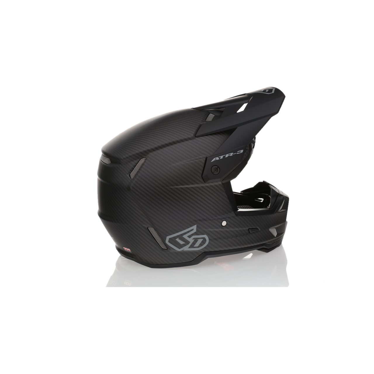 Casco MX 6D ATR-3 Solid FIM