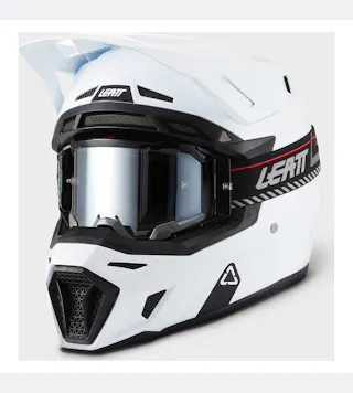 Motokrossi Kiivri Komplekt Leatt 8.5 V.27 koos Velocity 5.5 Krossiprillidega