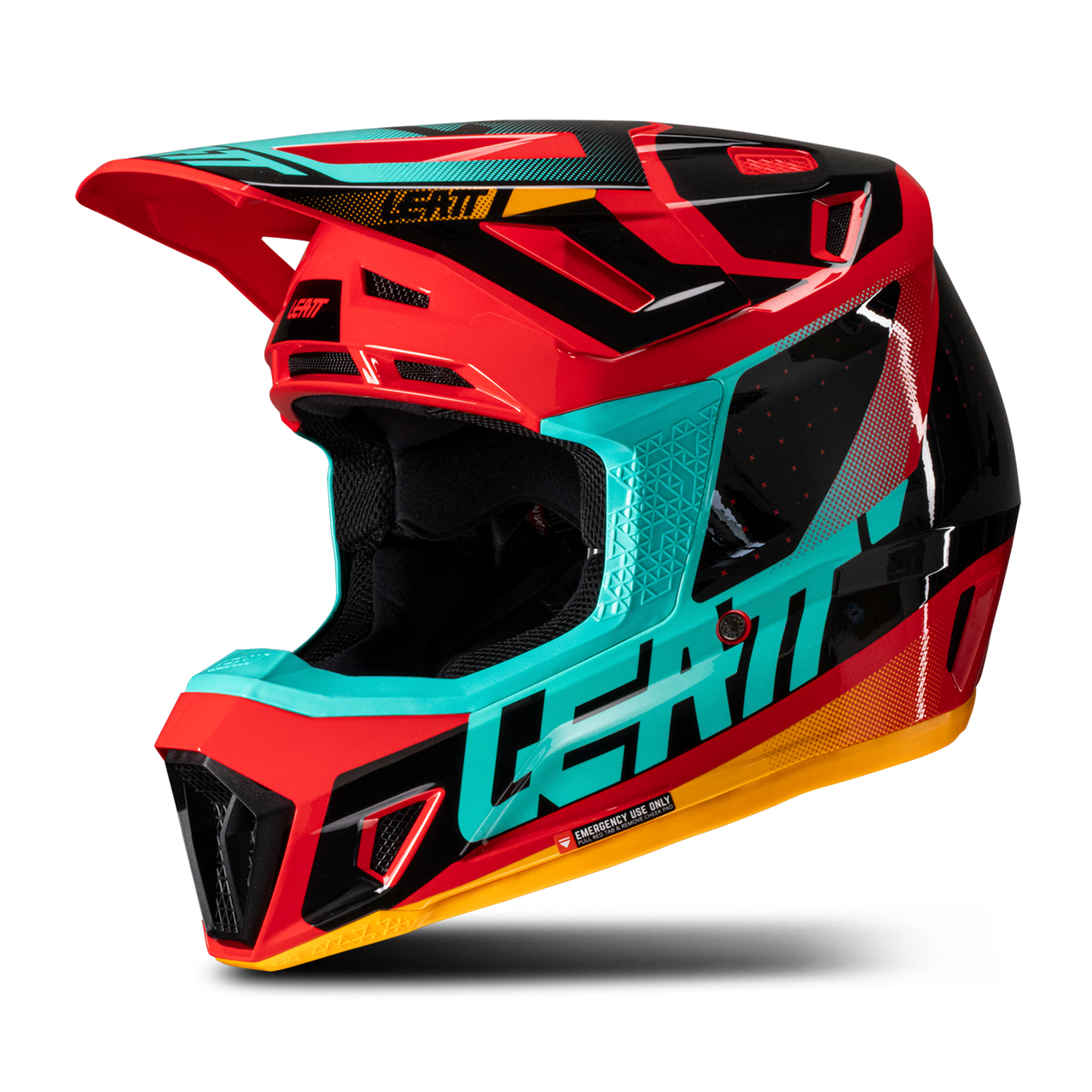 Leatt Moto 7.5 V25 MX Helmet Kit with Goggles