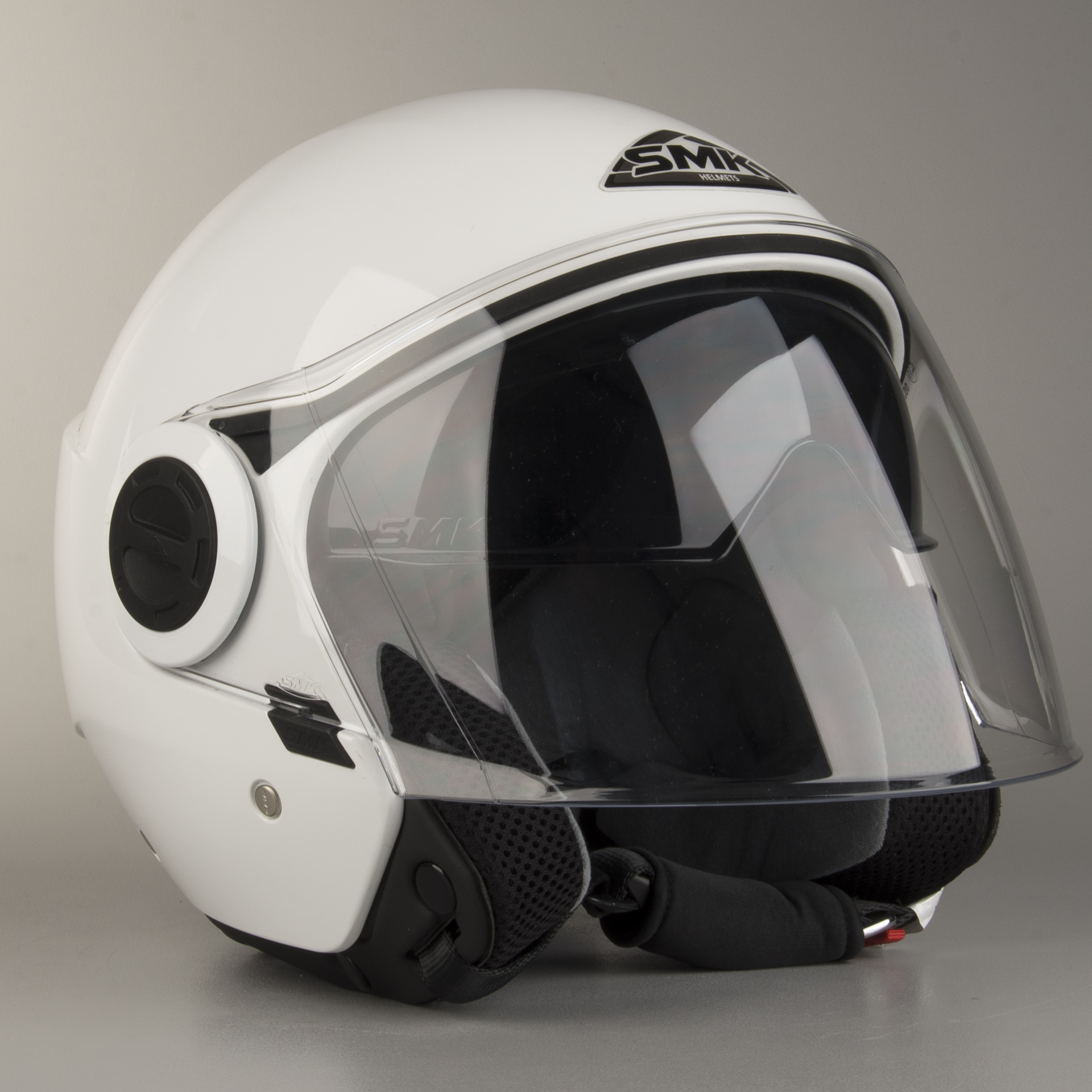 SMK Cooper Helmet White Now 10 Savings XLmoto.eu