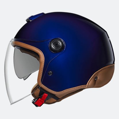 Open face discount helmet