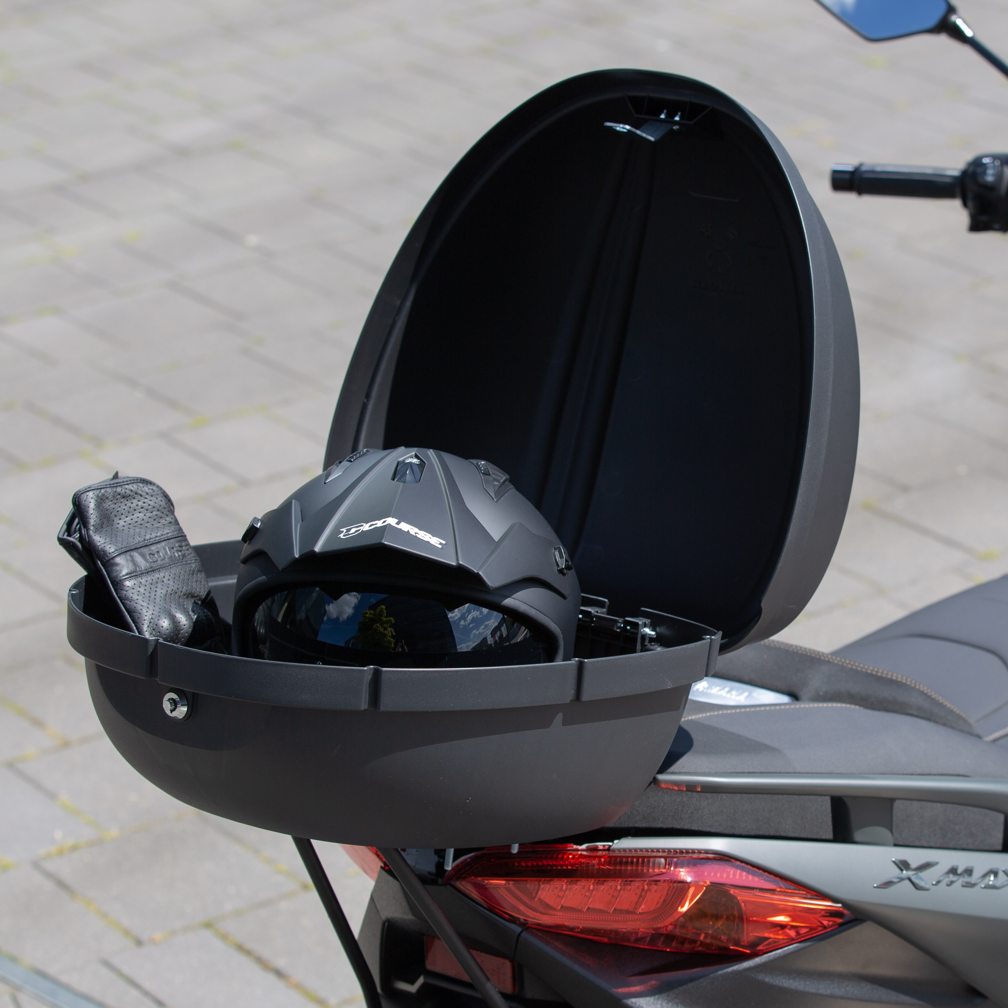 Maleta Topcase XLMOTO Pronto Negra 30L