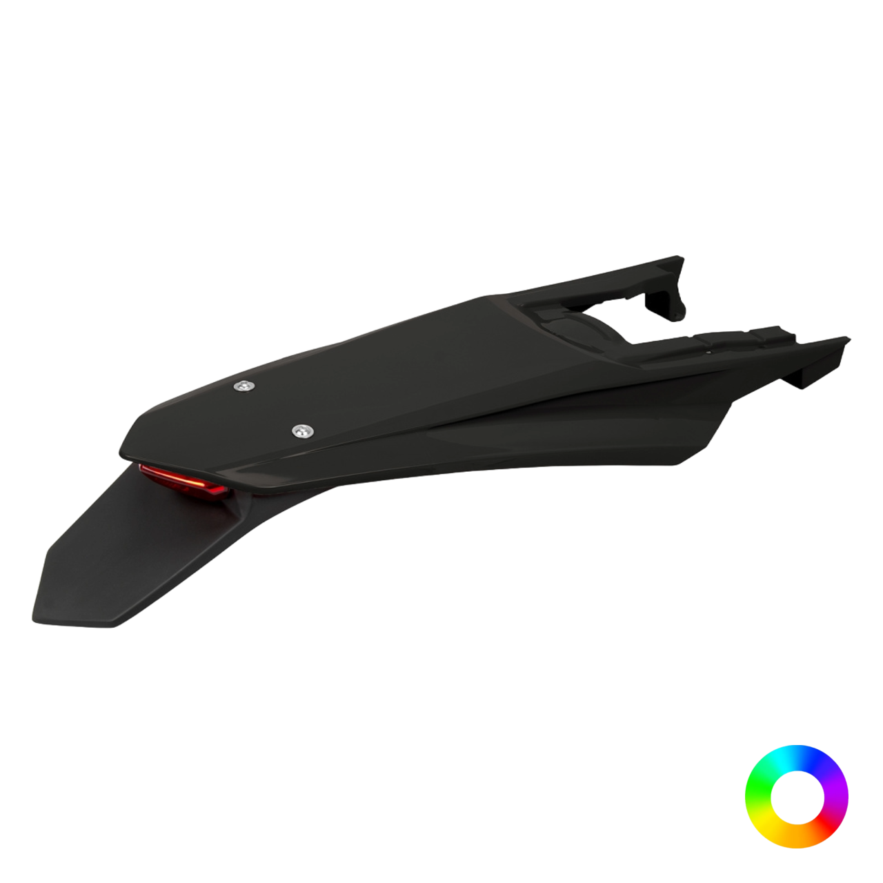 Achterspatbord met Enduro LED UFO