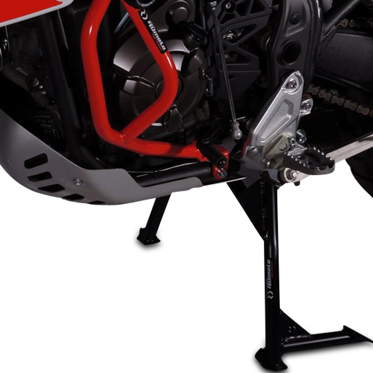 RDMOTO Lower Crash Frames Red