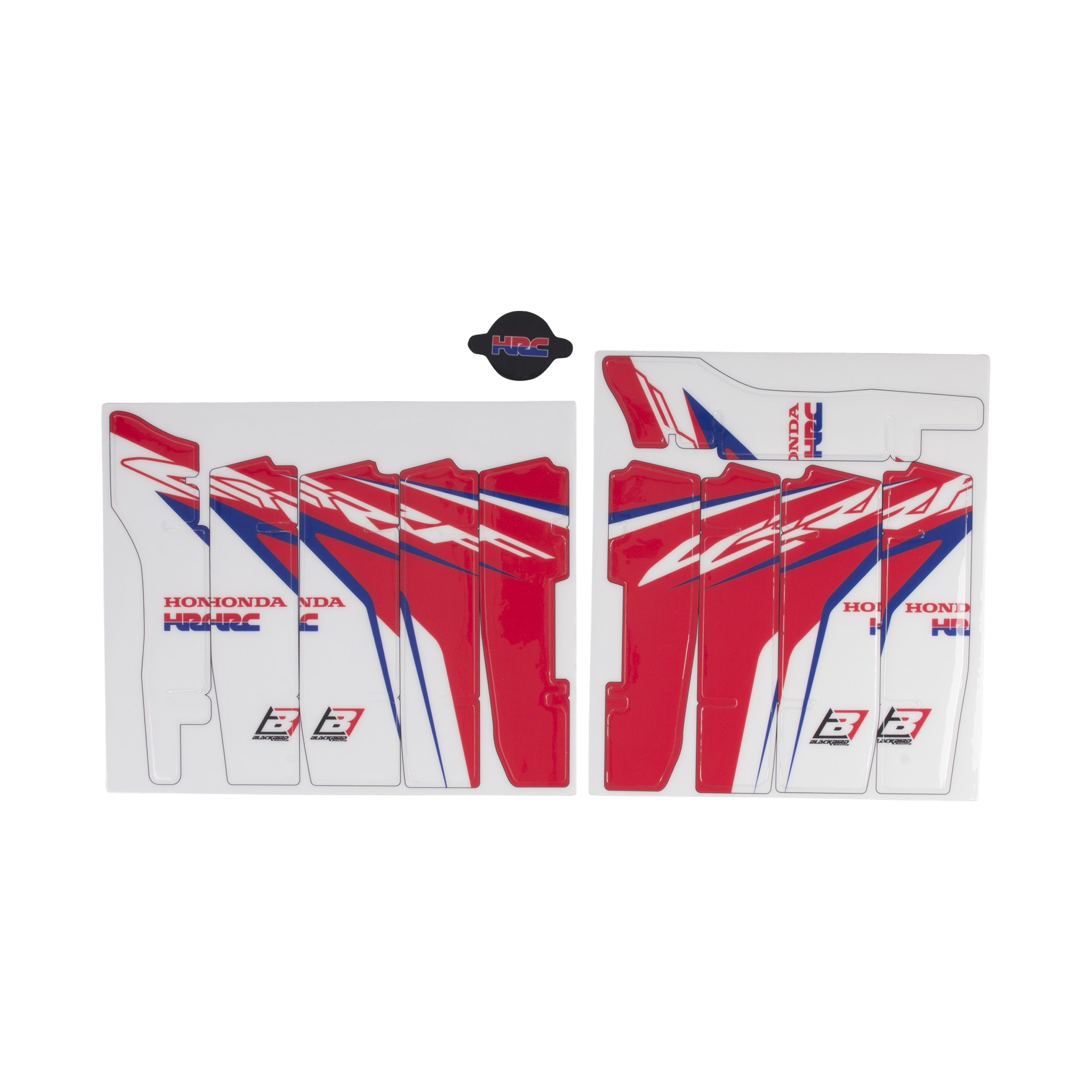 Adhesivos para Protector de Radiador Blackbird Team HRC 2017